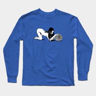 Knowing - Black/White Long Sleeve T-Shirt
